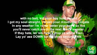 WWE John Cena Theme Song With Lyrics [upl. by Anoiek]