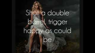 Carrie Underwood  Cupids Got A Shotgun Lyrics On Screen [upl. by Sorrows]