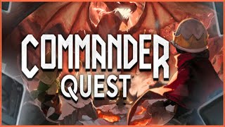 Commander Quest Demo angespielt Deckbuilder mit Echtzeitstrategie [upl. by Solokin]