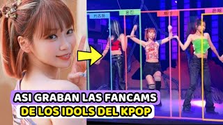 LE SSERAFIM SE VUELVEN VIRALES POR REVELAR COMO SE GRABAN LAS FANCAMS DE LOS IDOLS DEL KPOP [upl. by Nwotna]