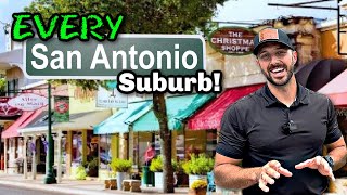 EVERY San Antonio Suburb You Need to Know [upl. by Othelia]