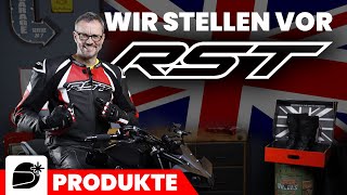 Neues Brand Motorradbekleidung und AirbagJacken von RST [upl. by Llerred478]