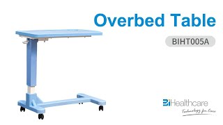 Introduction Video Overbed table BIHT005A BiHealthcare [upl. by Potash]