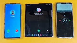 TELEGRAM VS WHATSAPP VS VIBER INCOMING CALL XIAOMI SAMSUNG HUAWEI AT THE SAME TIME [upl. by Dammahom]