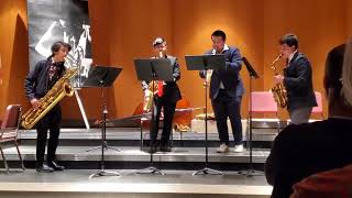 JHS 21523 Saxophone Quartet [upl. by Garzon]