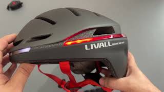 Livall evo21 bike helmet with lights and bluetooth [upl. by Sherard]