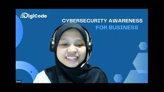 Digicode  Webinar Cybersecurity Awareness For Business [upl. by Ludeman]