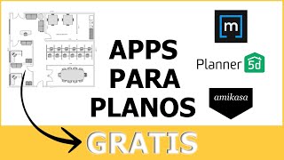 🔥APPS gratis para hacer planos en el celular fáciles y con opciones increíbles 🔥 [upl. by Anead790]