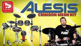 ALESIS CRIMSON MESH KIT Электронная установка почти как акустические барабаны [upl. by Gwenn]