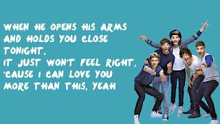 More Than This  One Direction Lyrics [upl. by Xeno]