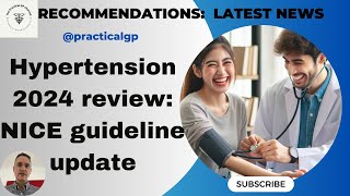 2024 Hypertension update NICE guideline [upl. by Elkcim741]