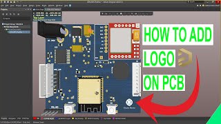 How To  Import  Add  Logo In Altium Designer  Insert any Image or PCB Logo [upl. by Ynamreg]