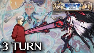 Super Li Shuwen vs Red Melusine 3 Turn  Super Recollection Road to 7 Lostbelt 3 SIN [upl. by Filmer]