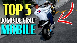 TOP 5 MELHORES JOGOS de GRAU MOBILE [upl. by Winthrop609]