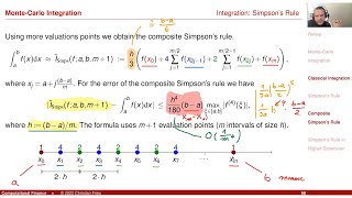 Lecture 20221 08 Numerical Methods MonteCarlo Method 3 MonteCarlo Integration 1 [upl. by Annette28]