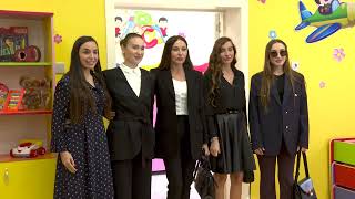 Kindergartennursery named after Alim Mammadov inaugurated in Baku after renovation [upl. by Winola901]