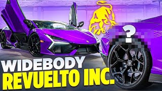 Lamborghini REVUELTO WIDEBODY KIT Purple Urus Fixed How to Clear Coat Mansory Parts [upl. by Narut]