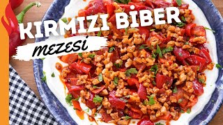 Kırmızı Biber Mezesi Tarifi  Nasıl Yapılır [upl. by Teemus]