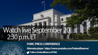 FOMC Press Conference September 20 2023 [upl. by Gabriellia]