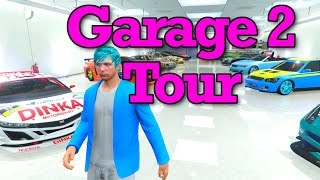 GTA Online Garage Tour Part 2 Tinsel Towers Garage amp Apartment [upl. by Einre]