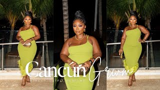 GRWM in Cancún Birthday Edition  Makeup Outfit Perfume  Tamara Renaye [upl. by Aronas]