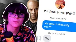 I Went Undercover as a Vin Diesel Fan Page [upl. by Assirt]