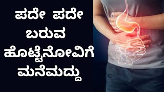 ಪದೇ ಪದೇ ಬರುವ ಹೊಟ್ಟೆ ನೋವಿಗೆ ಮನೆಮದ್ದು  Pade Pade Hotte Novige Mane Maddu  Hotte Novu Kannada [upl. by Kylila]