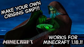 Start your own Minecraft ORIGINS SMP How to install a fun Minecraft Superpowers Plugin [upl. by Llenwad678]