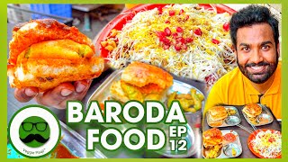 Vadodara Street Food Episode 12  Day Night Vada Pav  Paras Paan amp More  Veggie Paaji [upl. by Bresee]