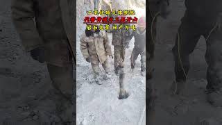 Live Mountain Blasting Technology For Cutting uth explosion [upl. by Ahsirtap]