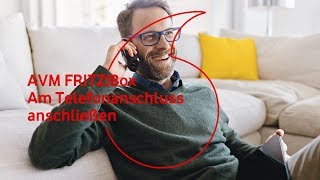 AVM FRITZBox Am DSLAnschluss anschließen [upl. by Okir]