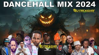 DANCEHALL MIX 2024  VYBZ KARTEL MASICKA VALIANT  DJ TREASURE [upl. by Enerual]