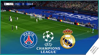 PSG vs REAL MADRID  CHAMPIONS LEAGUE 2022  Simulación amp Predicción [upl. by Troc]