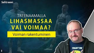 Treenaamalla lihasmassaa vai voimaa  voiman rakentuminen [upl. by Kra]