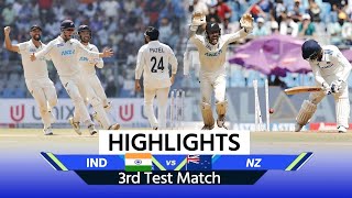 India v New Zealand 3rd Test Wankhede Test Highlights  Team India  Rohit Sharma  Gautam Gambhir [upl. by Nico]