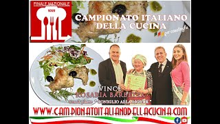 Campionato Italiano della Cucina Finale Nazionale 2022 [upl. by Anotyad]