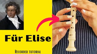 How to play easy songs for recorder  recorder tutorial [upl. by Ordisi]