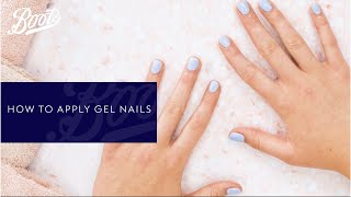 How To Apply Gel Nails At Home  Nail Tutorial  Boots Beauty  Boots UK [upl. by Federico]