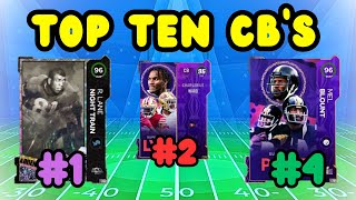 The Top 10 Corners in Madden 24 [upl. by Asilef]