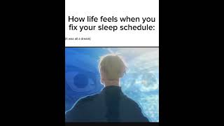 how life feels when you fix your sleep schedule song name Duvet by boa [upl. by Gollin]