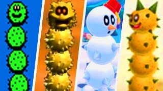 Evolution of Pokey in Super Mario Games 1988  2017 [upl. by Kred]