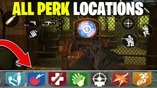 ALL PERK LOCATIONS ON CALL OF DUTY MOBILE ZOMBIES [upl. by Castillo]