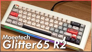 Moeetech Glitter65 R2 Review  A Unique Plateless 65 Keyboard [upl. by Cailean866]