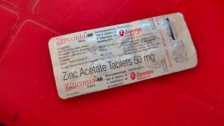 Zinconia 50mg Tablet Use Hindi  Zinc Acetate Tablet 50mg Benefits amp Side effects full Review [upl. by Dex447]