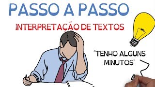 Um PASSO A PASSO para INTERPRETAÇÃO DE TEXTOS  Seja Um Estudante Melhor [upl. by Lemuel379]