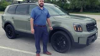 Edwards Kia  2024 Kia Telluride EX XLine Walk Around Review [upl. by Symer109]