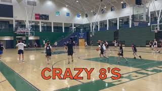 Practice Basketball Shooting amp Footwork with Crazy 8s [upl. by Dewhurst643]