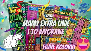 Gwiezdna Kasa⭐ Extra Linie i nowe kolory zdrapek🩷W końcu je znaleźliśmy😍🥳zdrapki wygrana lotto [upl. by Karoly779]