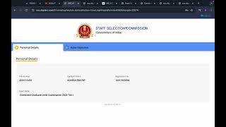 how to see response sheet of ssc cgl 2024 [upl. by Llirrem]