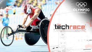 The Technology Used by Wheelchair Paralympians  The Tech Race [upl. by Nakashima]